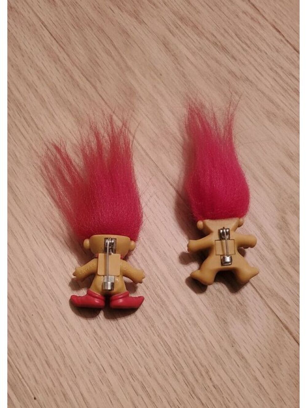 Vintage Russ Berrie Troll Doll Brooch Pins